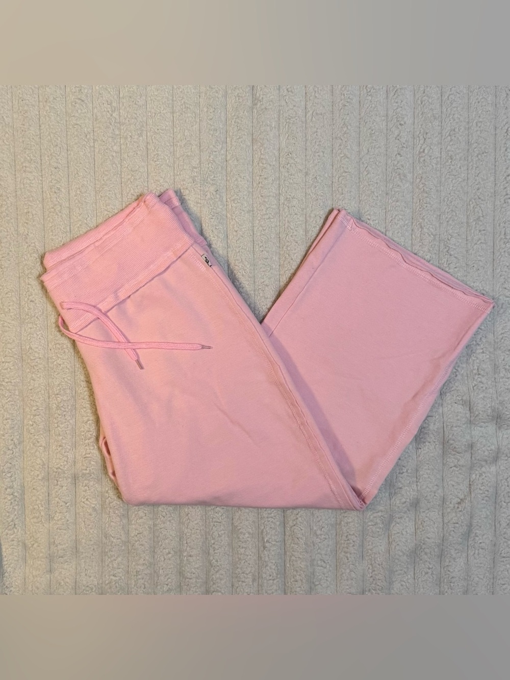 Self Esteem Low Rise Capri Pants Baby Pink S